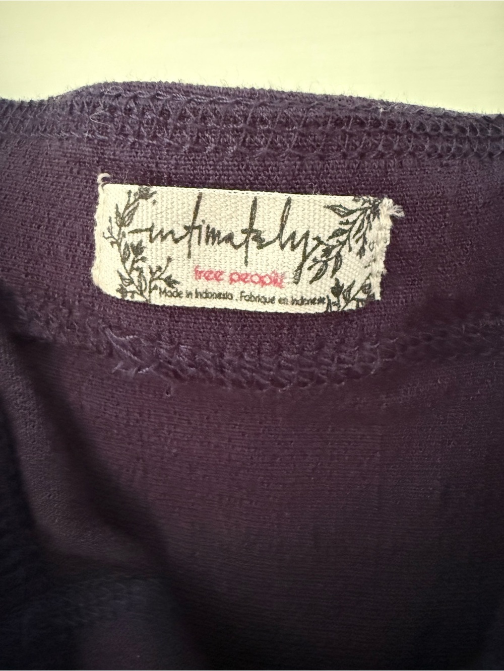 Free People | Intimately Navy Blue Lace-Up Sleeveless Bodysuit Size Large - Picture 5 of 7